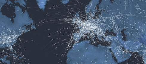 Map celebrates a 100 years of aviation